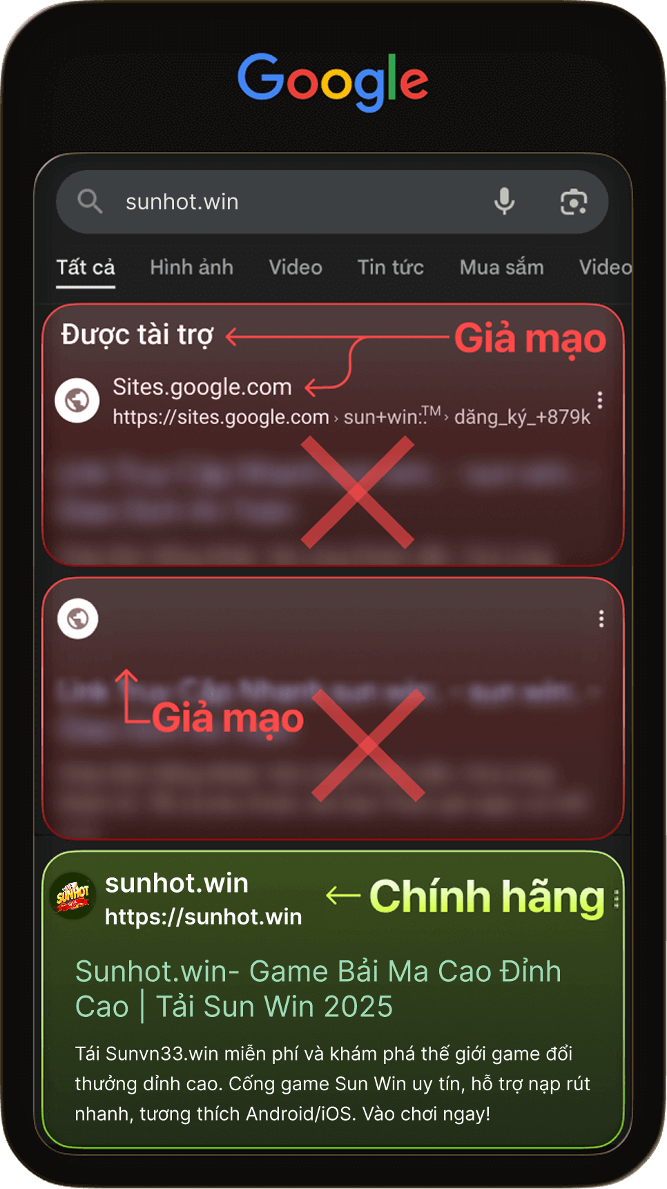 SunHot.Win chính hãng